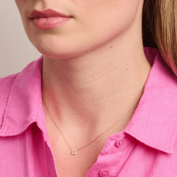 Gold Crystal Lexi Necklace - Pure Apotheca