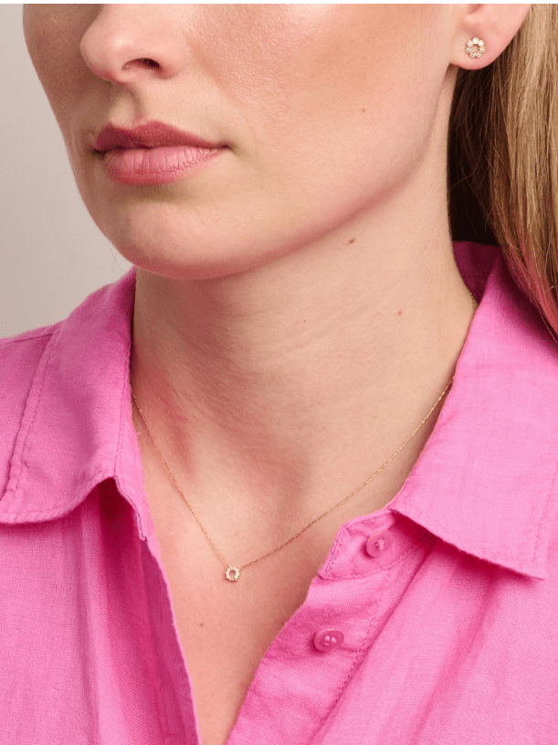 Gold Crystal Lexi Necklace - Pure Apotheca