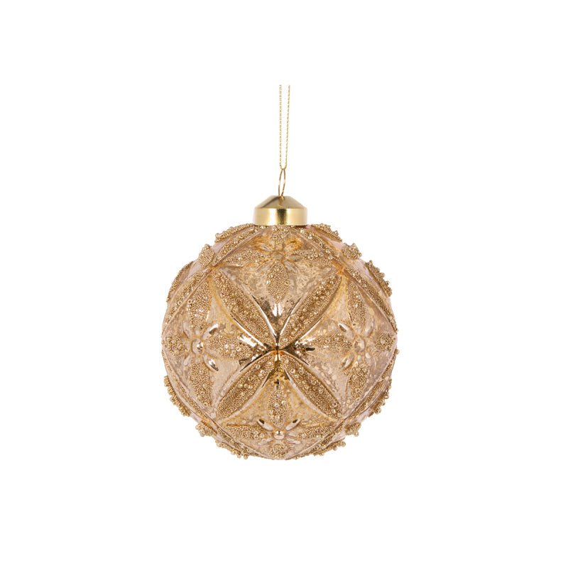GOLD CUT BEADED BAUBLE - Pure Apotheca