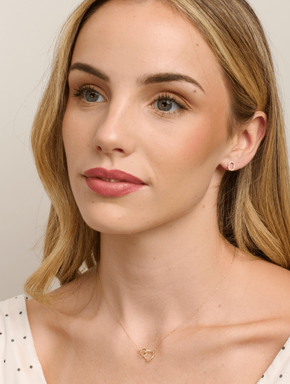 Gold Double Link Necklace - Pure Apotheca