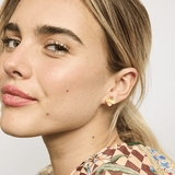 Gold Flower Earring - Pure Apotheca