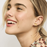 Gold Flower Earring - Pure Apotheca
