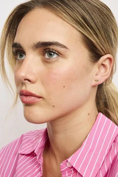 Gold Freya Studs - Pure Apotheca