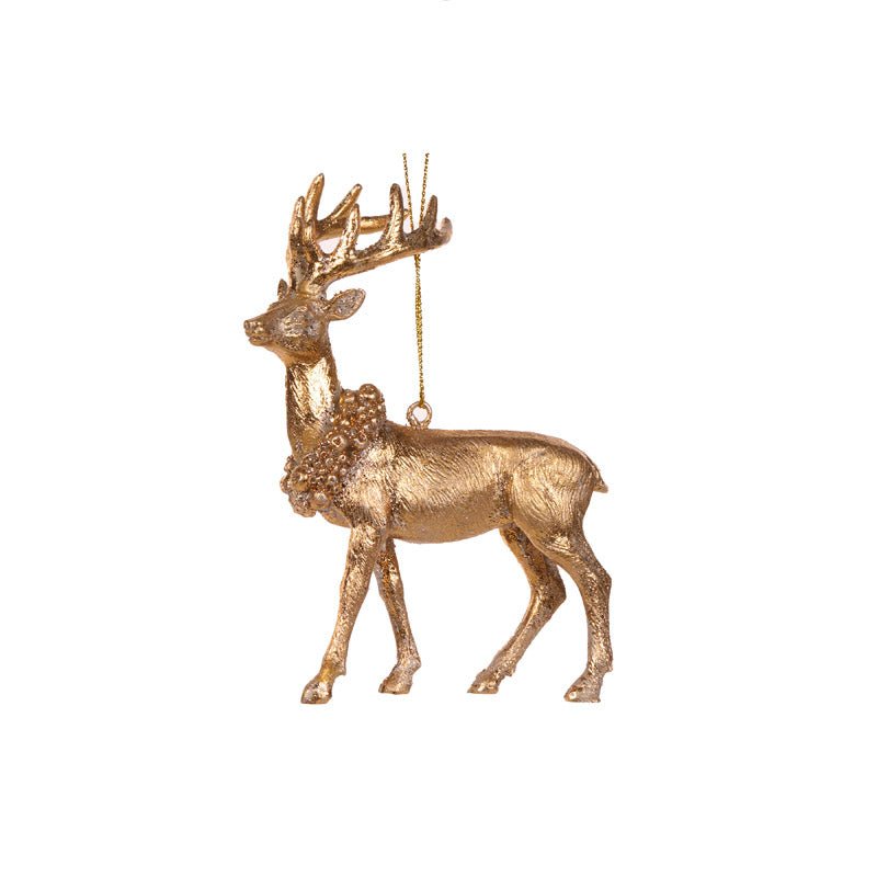 GOLD HARVEST REINDEER HANGING - Pure Apotheca