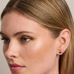 Gold Heart Crystal Earring - Pure Apotheca