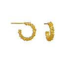 Gold Jenna Hoops - Pure Apotheca