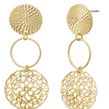 Gold Lacey Earring - Pure Apotheca