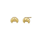 Gold Le Croissant Studs - Pure Apotheca