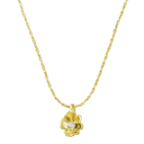Gold Little Flower Necklace - Pure Apotheca