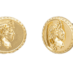 Gold Lizzy Coin Earring - Pure Apotheca