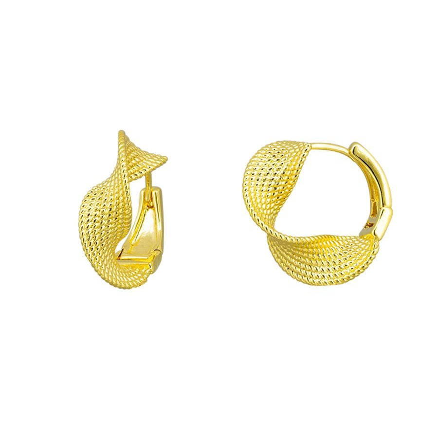 Gold Milla Hoops - Pure Apotheca