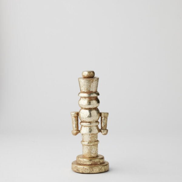Gold Nutcracker Sculpture Small - Pure Apotheca