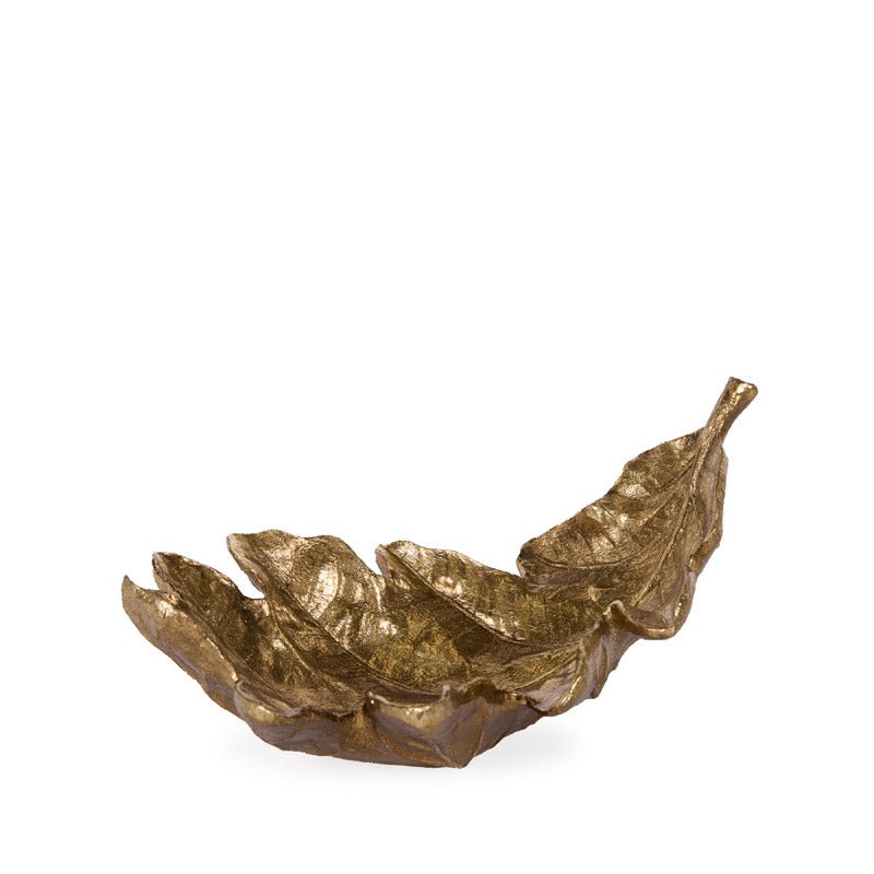 GOLD OAK LEAF BOWL - Pure Apotheca