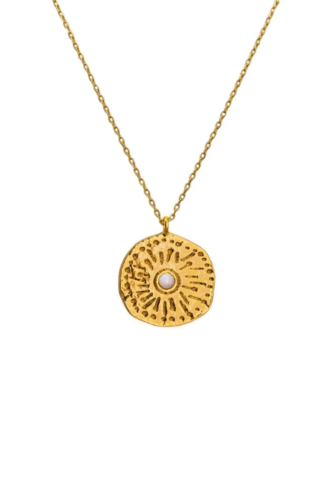 Gold Opalite Necklace - Pure Apotheca