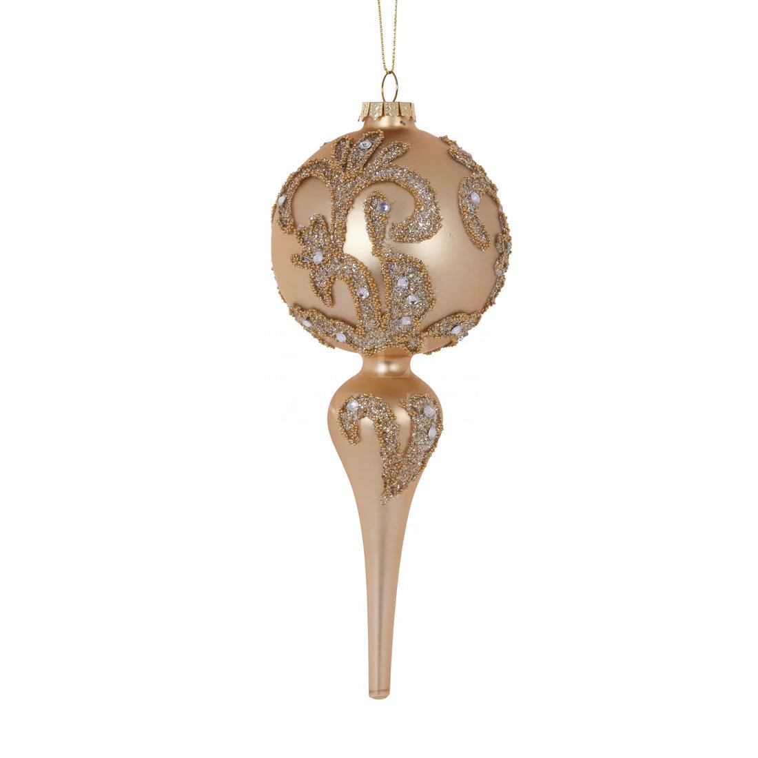 Gold Ornate Finial Hanging - Pure Apotheca