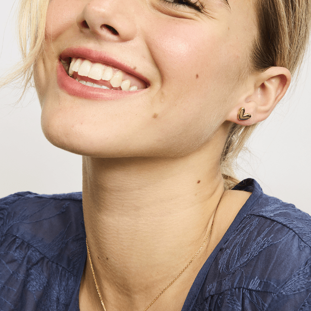 Gold Philia Studs - Pure Apotheca