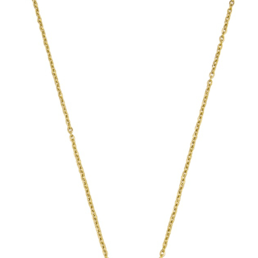 Gold Pink Crystal Heart Necklace - Pure Apotheca