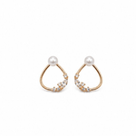 Gold Pip Studs - Pure Apotheca