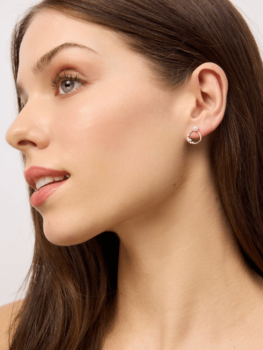 Gold Pip Studs - Pure Apotheca
