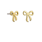 Gold Pippa Bow Earring - Pure Apotheca