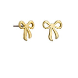 Gold Pippa Bow Earring - Pure Apotheca