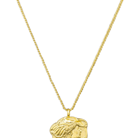 Gold Pressed Coin Necklace - Pure Apotheca