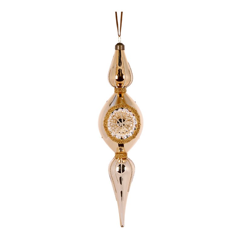 GOLD REFLECTOR DROP FINIAL - Pure Apotheca
