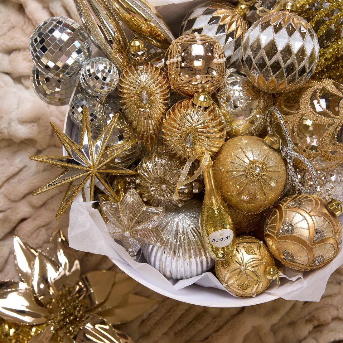 GOLD REGAL JEWEL TEAR DROP BAUBLE - Pure Apotheca