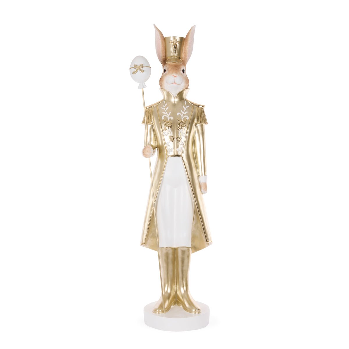 GOLD REGAL NUTCRACKER WITH STAFF - Pure Apotheca