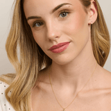 Gold Rose Medallion Necklace - Pure Apotheca