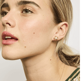 Gold Rosie Flower Earring - Pure Apotheca