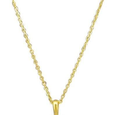 Gold Scallop Disc Pendant Necklace - Pure Apotheca