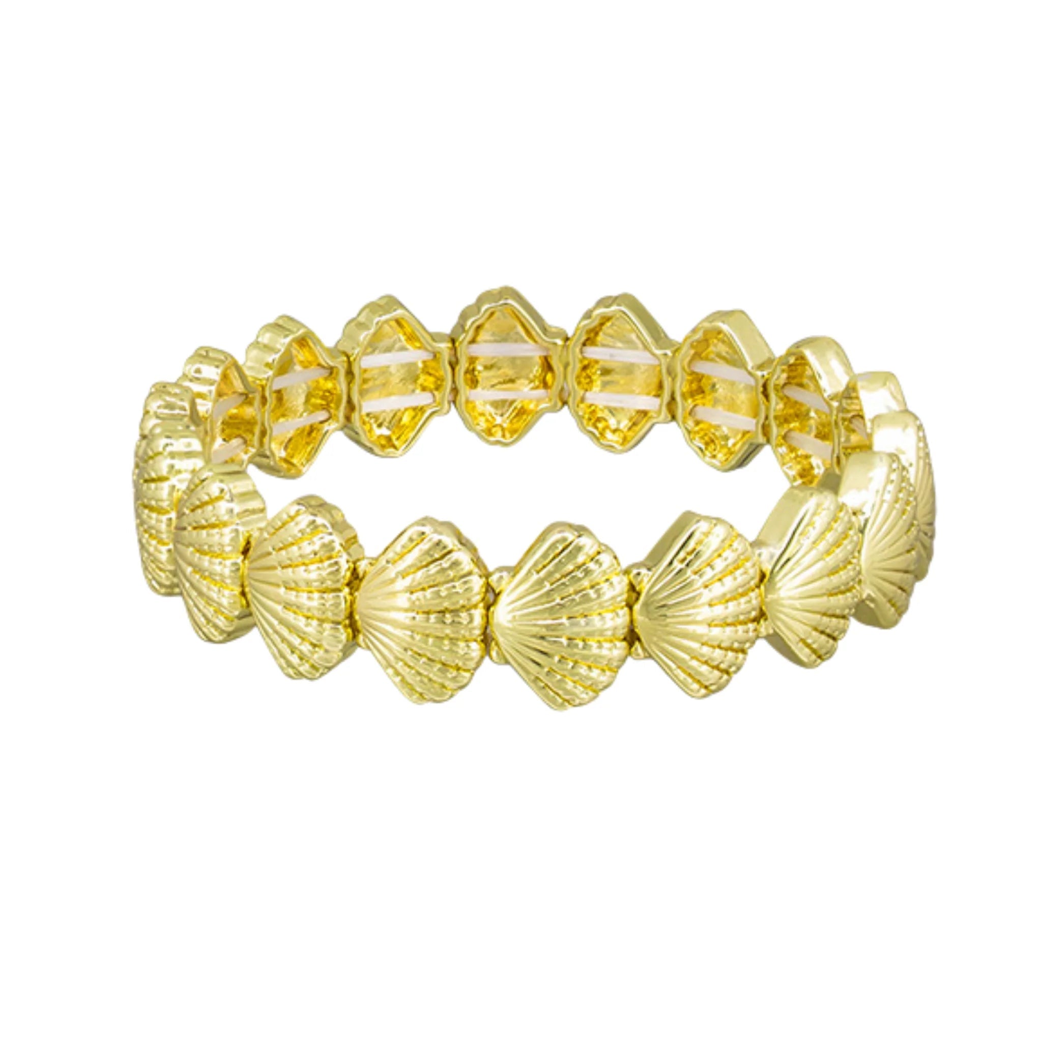 Gold Sea Shell Bracelet - Pure Apotheca