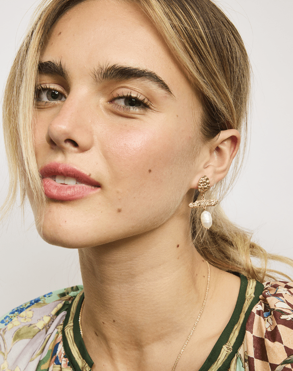 Gold Serena Earrings - Pure Apotheca