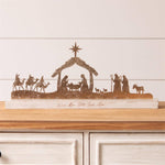 Gold Shimmer Nativity Silhouette - Pure Apotheca