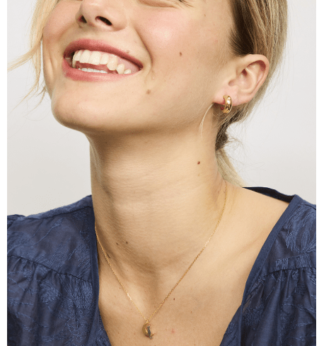 Gold Silver Moon Cat Necklace - Pure Apotheca