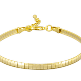 Gold Snake Link Bracelet - Pure Apotheca