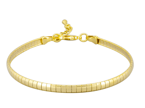 Gold Snake Link Bracelet - Pure Apotheca