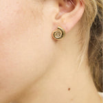 Gold Sundial Shell Earring - Pure Apotheca
