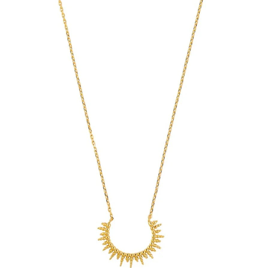 Gold Sunray Necklace - Pure Apotheca