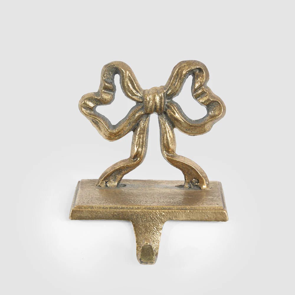 Golden Bow Stocking Hook - Pure Apotheca