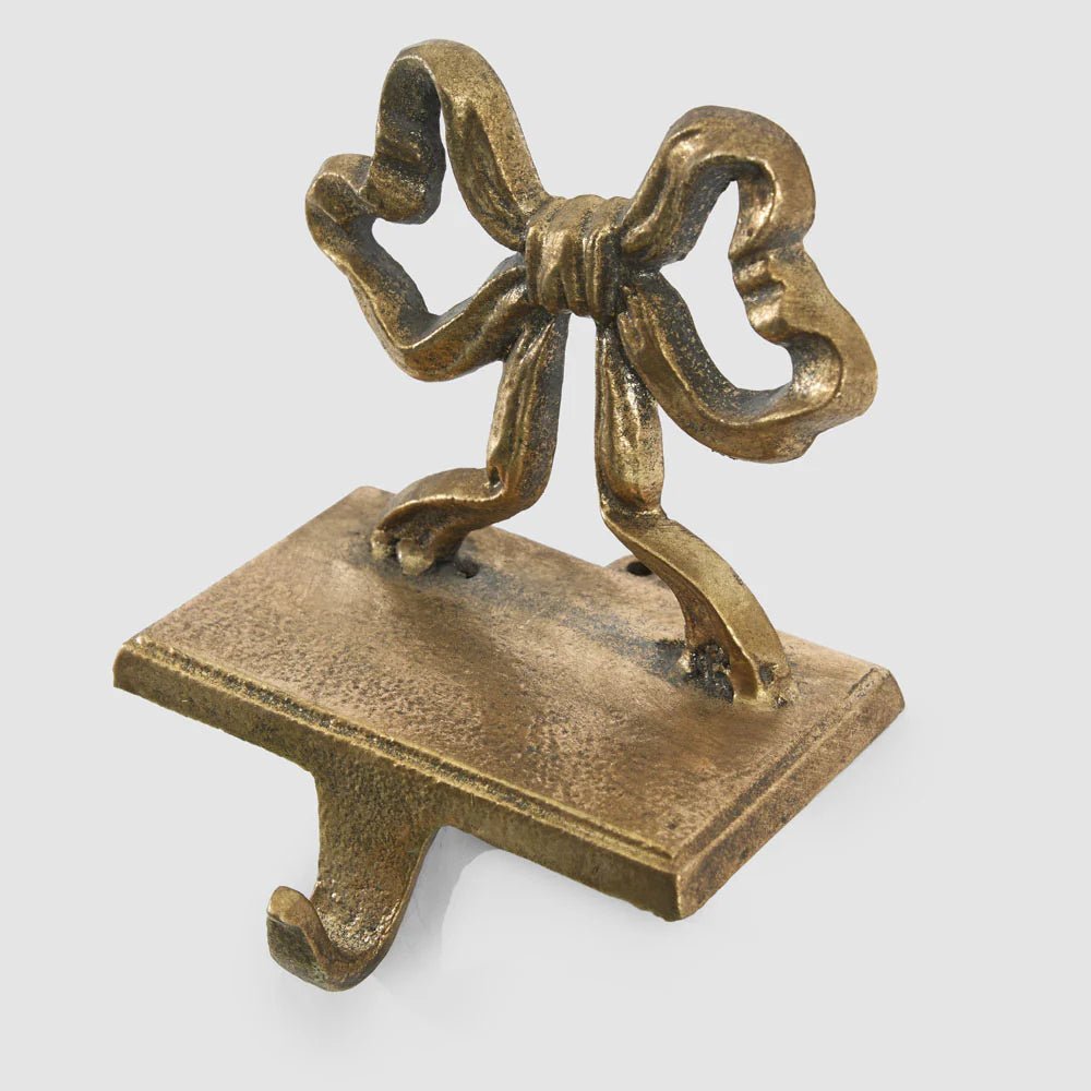 Golden Bow Stocking Hook - Pure Apotheca