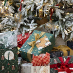 Golden Holly (Gold Foil) Gift Wrap Roll 3m - Pure Apotheca