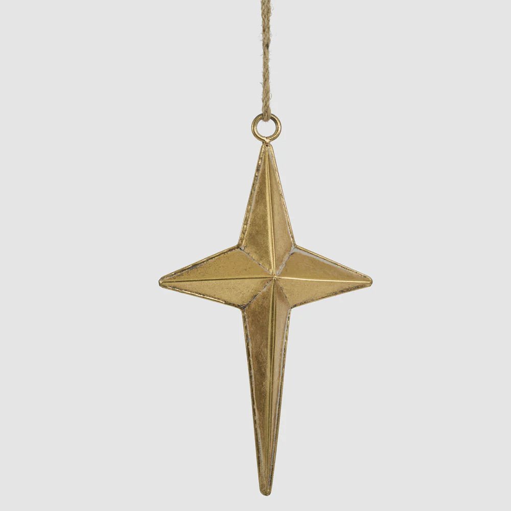 Golden Northern Star Decoration Small - Pure Apotheca