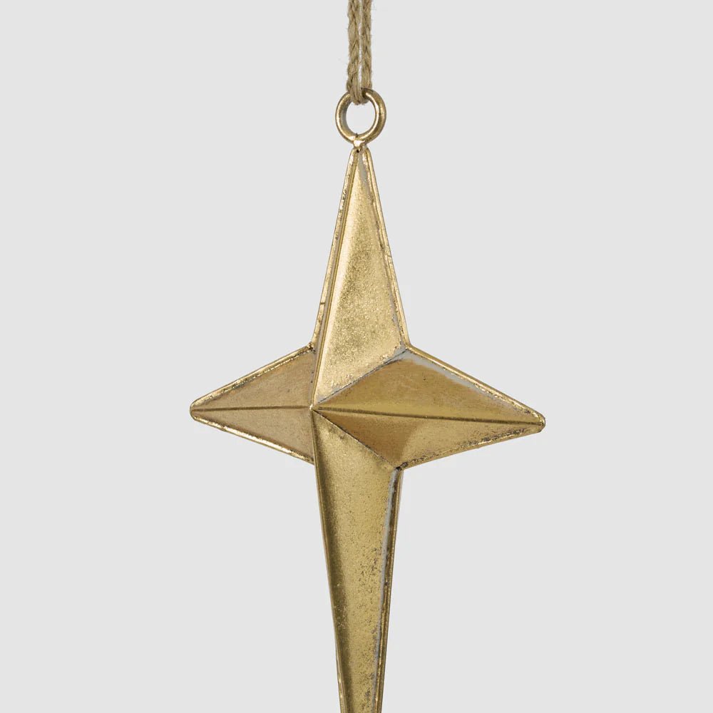 Golden Northern Star Decoration Small - Pure Apotheca
