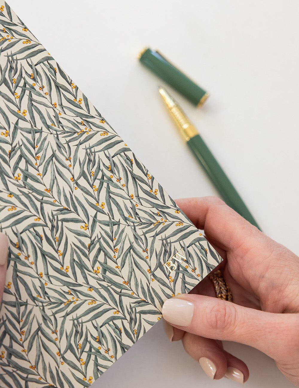 Golden Wattle Notepad Desktop Jotter - Pure Apotheca