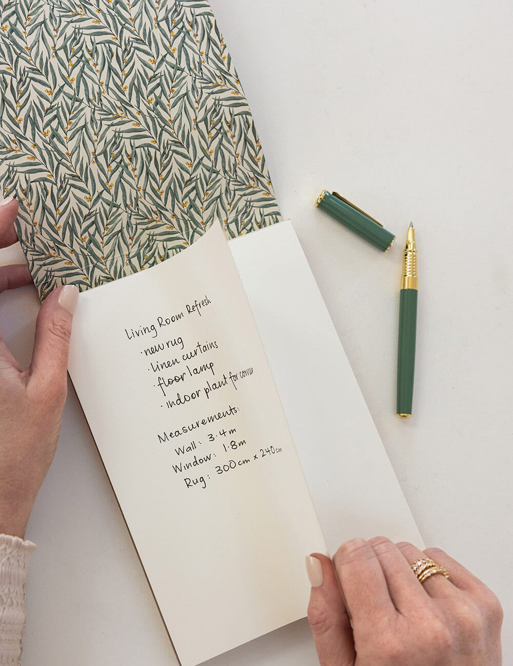 Golden Wattle Notepad Desktop Jotter - Pure Apotheca