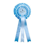 Good Egg Member Easter Rosette Badge Blue - Pure Apotheca