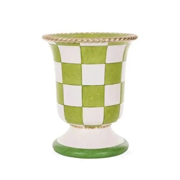 GRAND VERDANT CHECK PLANTER - Pure Apotheca
