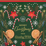 Grandma Wild's Christmas Candycane Christmas Pudding Biscuits Tin 400g - Pure Apotheca